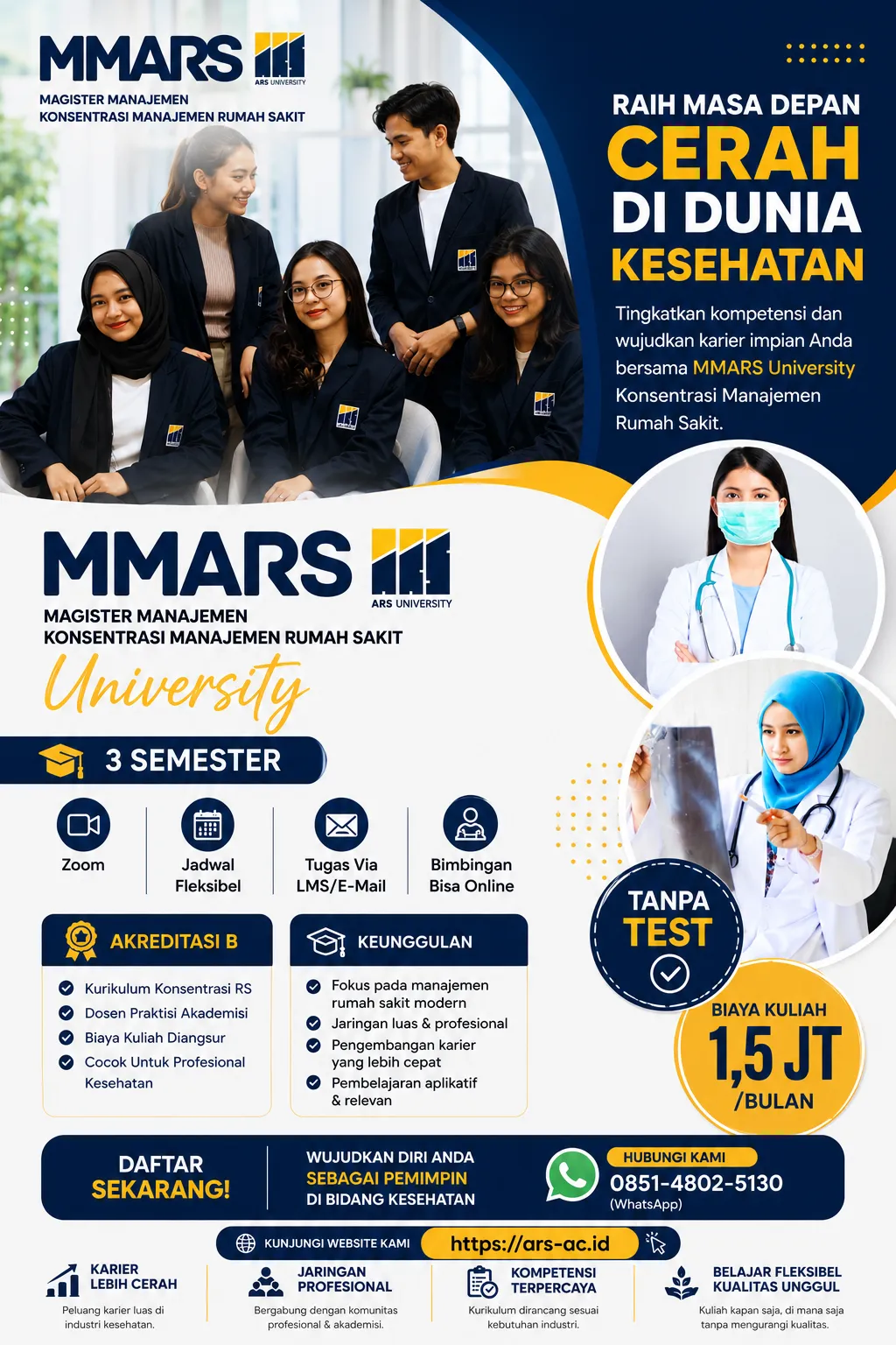 Penerimaan S2 MMRS | ARS University