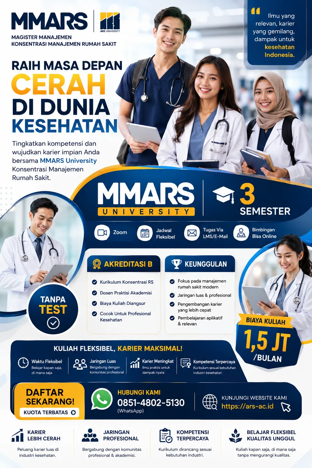 Penerimaan S2 MMRS | ARS University